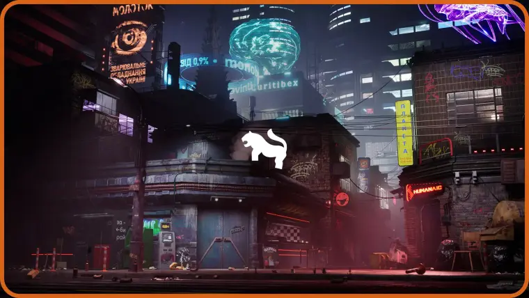 Cyberpunk Kyiv Street Environment ( Cyberpunk Kyiv Street Street Ukraine Slav )