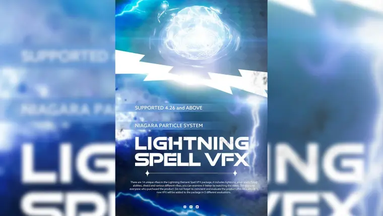 Lightning Element - Spell VFX Pack Lightning Element - Spell VFX Pack