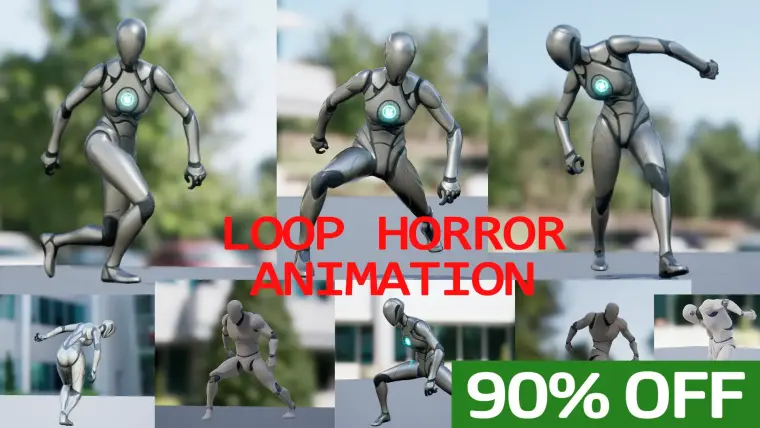Loop Horror Animations