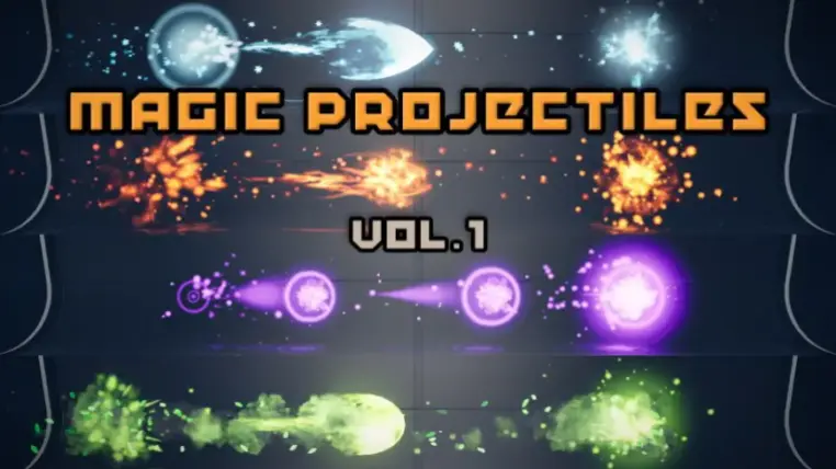 Magic Projectiles Vol. 1 - Niagara