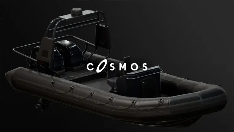 Military Boat - Rigged/BP Controllable W/Skins ( Military Boat Boats Soldier )