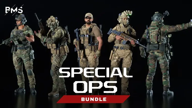 Special Ops - Modular Character Bundle