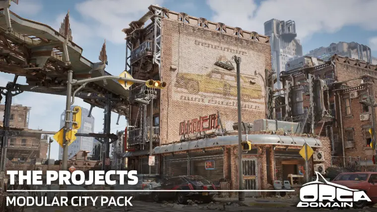 The Projects - Modular City Pack - Nanite