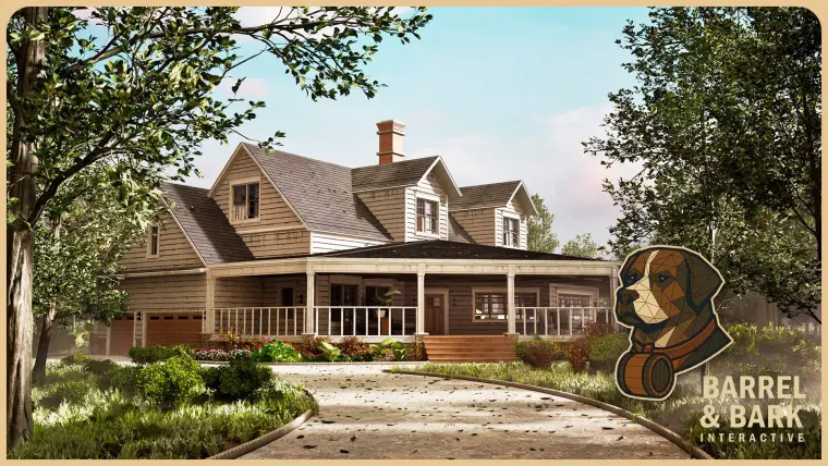 American Suburban House American Suburban House