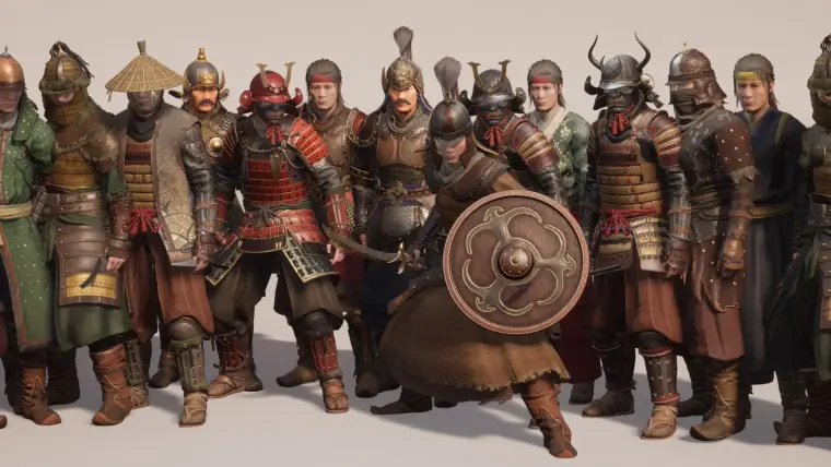 Asian Armour - Metahuman