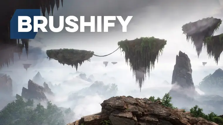 Brushify - Floating Islands