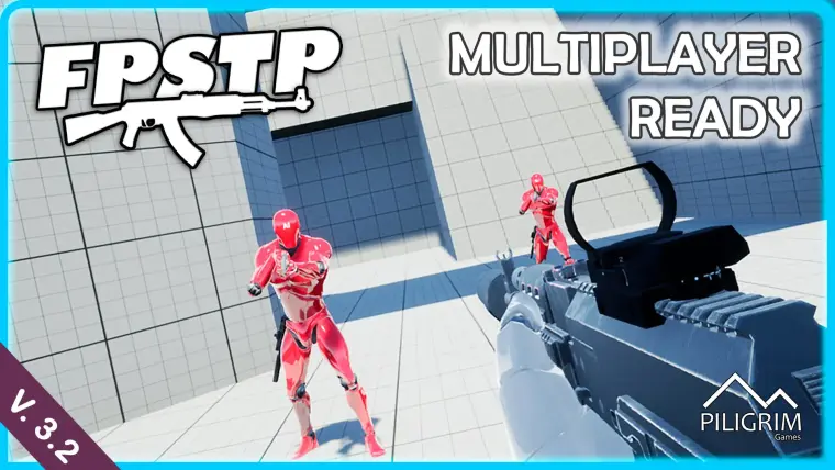 First Person Shooter Template Pack (FPSTP) 3.1 — Advanced FPS Kit for UE5