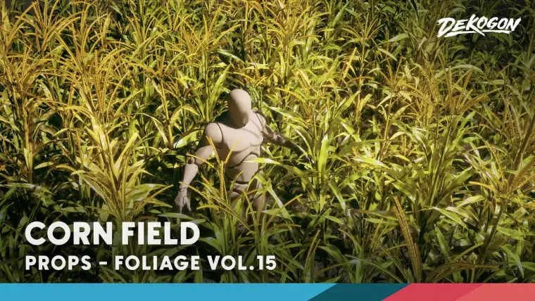 Foliage VOL.15 - Corn Field (Nanite and Low Poly) Foliage VOL.15 - Corn Field (Nanite and Low Poly)