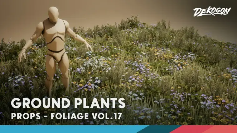 Foliage VOL.17 - Ground Plants (Low Poly) Foliage VOL.17 - Ground Plants (Low Poly)