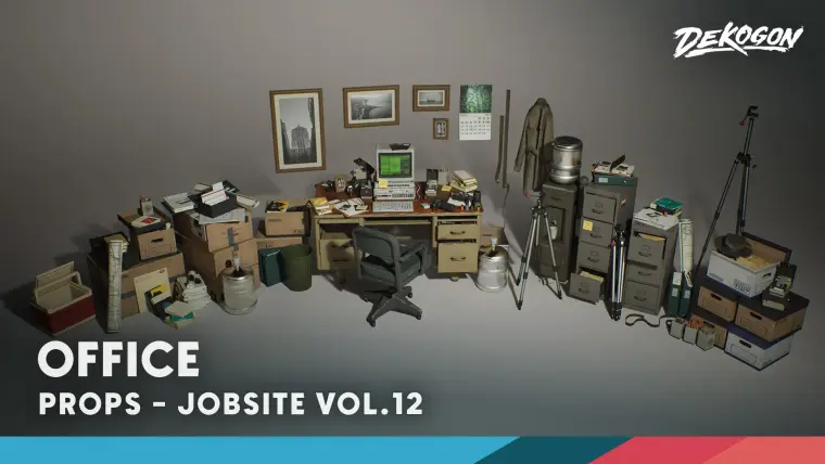 Jobsite VOL.12 - Office (Nanite & Low Poly) Jobsite VOL.12 - Office (Nanite & Low Poly)
