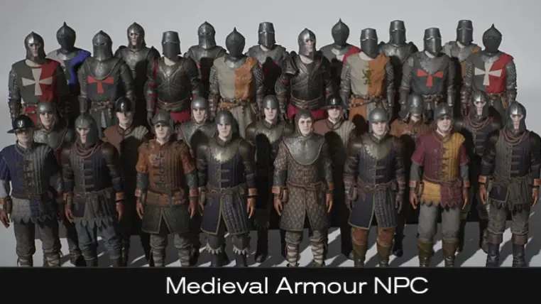 Medieval Armour - Metahuman - Male/Female