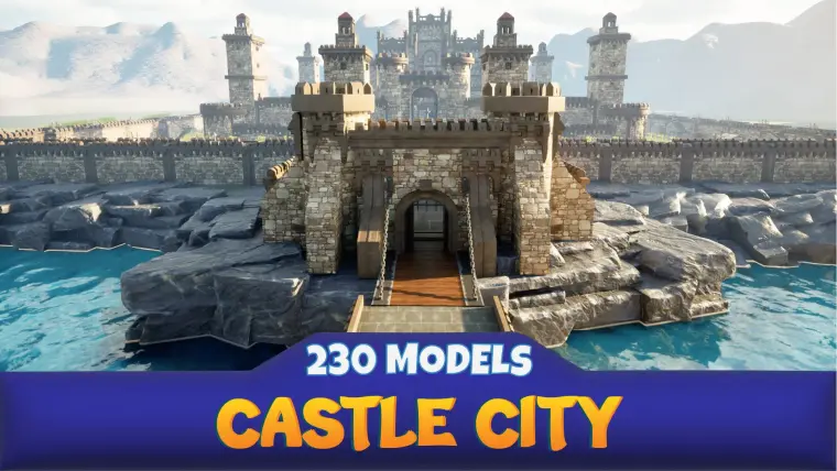 Medieval Castle City Medieval Castle City