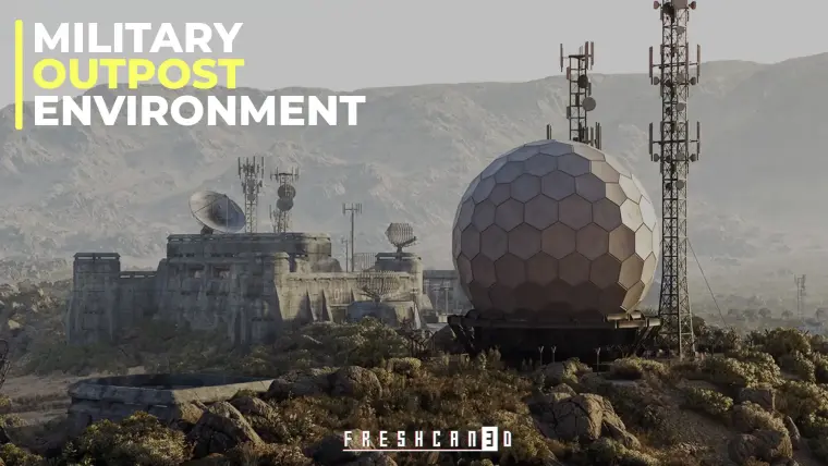 Military Outpost & Bunker Environment ( Military Base, Bunker, Military ) Military Outpost & Bunker Environment ( Military Base, Bunker, Military )