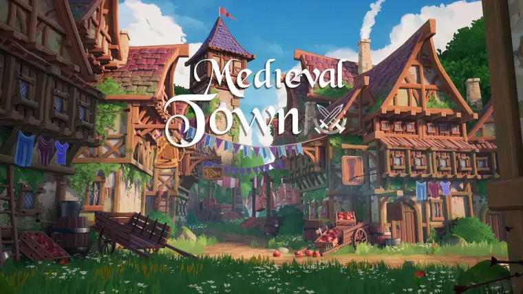 Modular Stylized Medieval Town ( Medieval Town Medieval Medieval Stylised Town ) Modular Stylized Medieval Town ( Medieval Town Medieval Medieval Stylised Town )