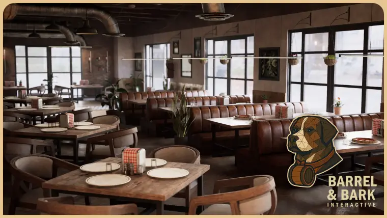 Pizza Restaurant Environment Pizza Restaurant Environment