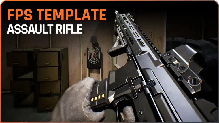 Realistic Assault Rifle FPS Template Realistic Assault Rifle FPS Template