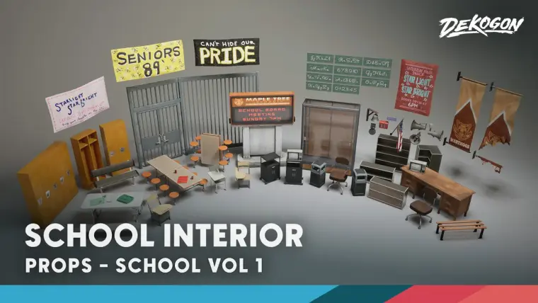 School VOL.1 - School Interior School VOL.1 - School Interior