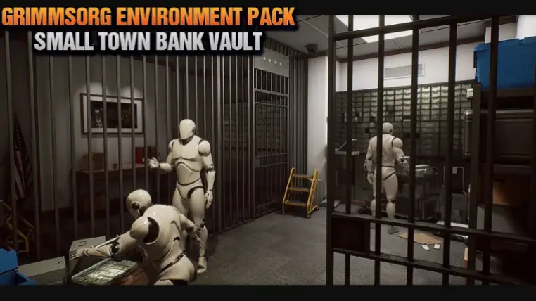 Small Town American Bank Vault Small Town American Bank Vault
