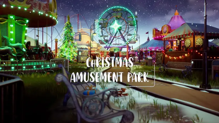 Stylized Christmas Amusement Park ( Stylized Christmas Amusement Christmas 3D ) Stylized Christmas Amusement Park ( Stylized Christmas Amusement Christmas 3D )