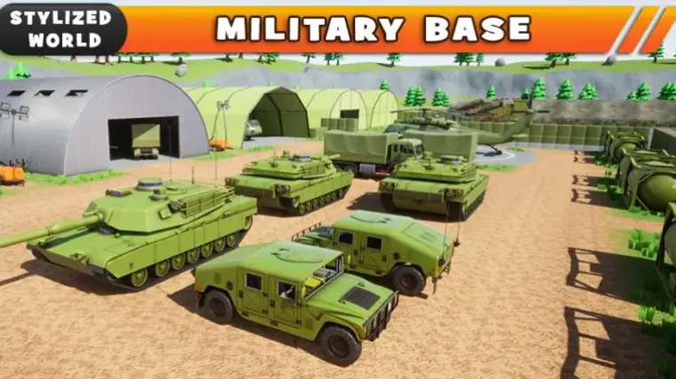 Stylized Military Base