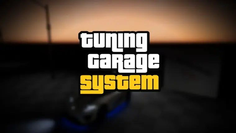 Tuning Garage System Tuning Garage System