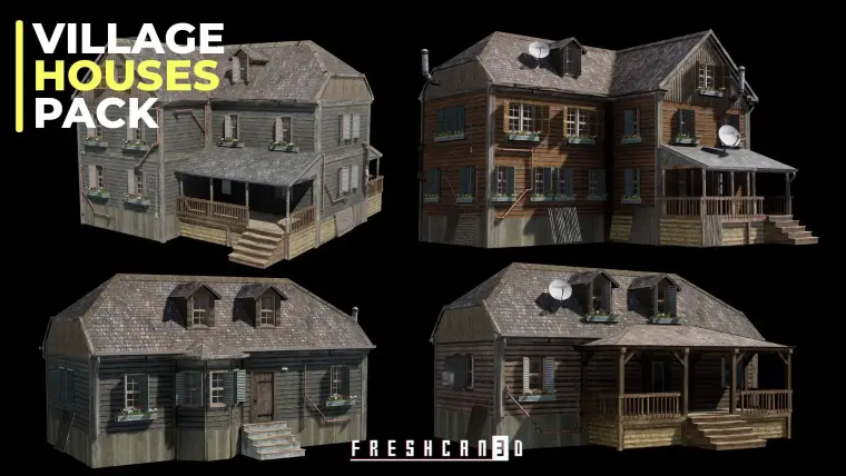 Village Houses Pack Village Houses Pack
