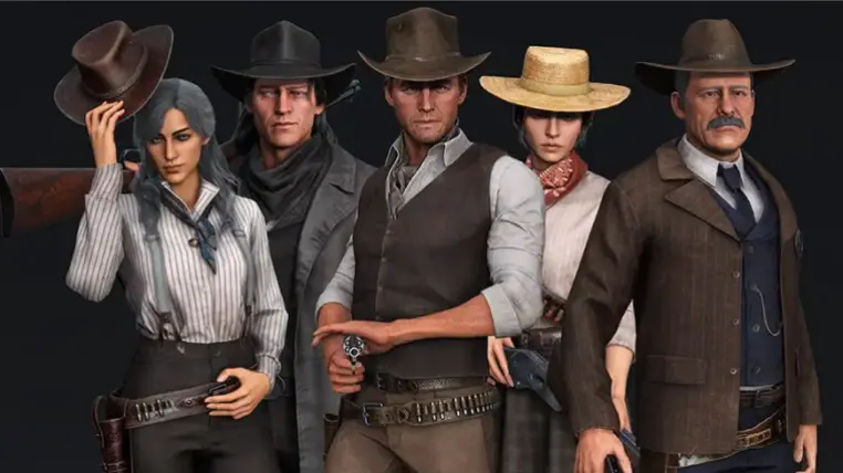 Western Characters Pack - Wild West Adventure Survival Shooter Action Man Woman Western Characters Pack - Wild West Adventure Survival Shooter Action Man Woman