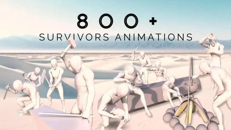 BUNDLE Survivors Animations BUNDLE Survivors Animations