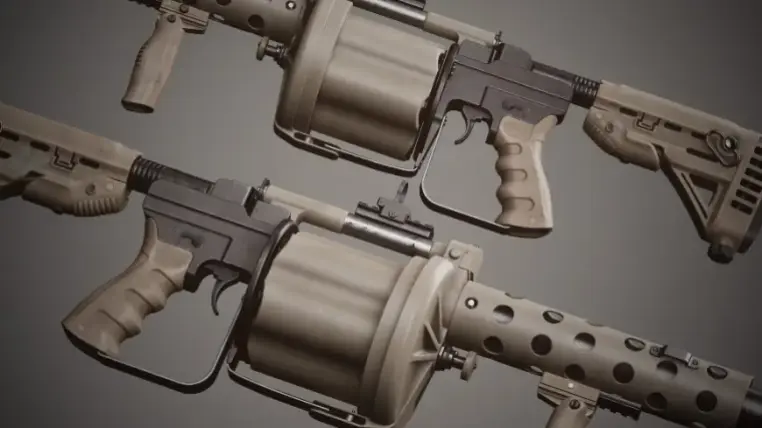 Grenade Launcher 01 Grenade Launcher 01