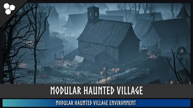 Modular Haunted Village (Village, Modular Village, Fantasy Village) Modular Haunted Village (Village, Modular Village, Fantasy Village)