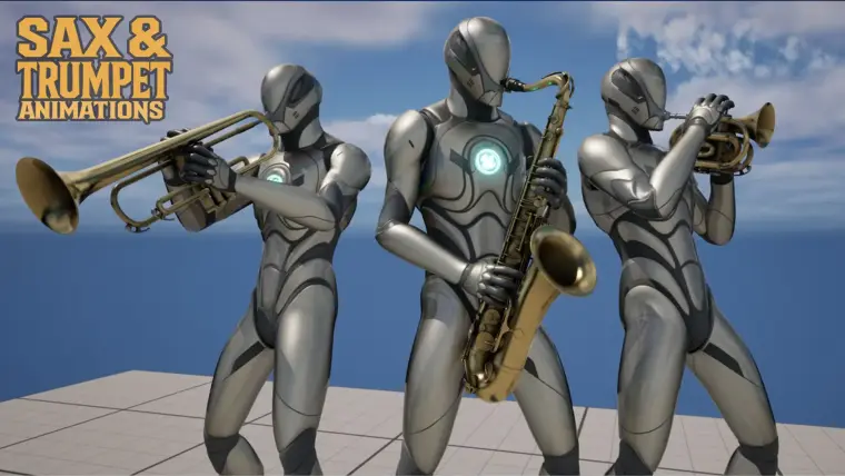Trumpet & Sax | Animations