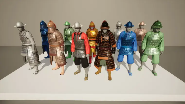 Chinese Ancient Armour Series04 Chinese Ancient Armour Series04