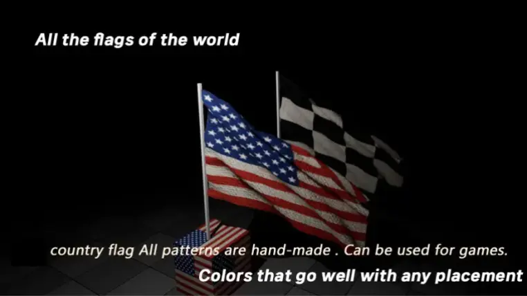 Country Flag (with Physics animation)