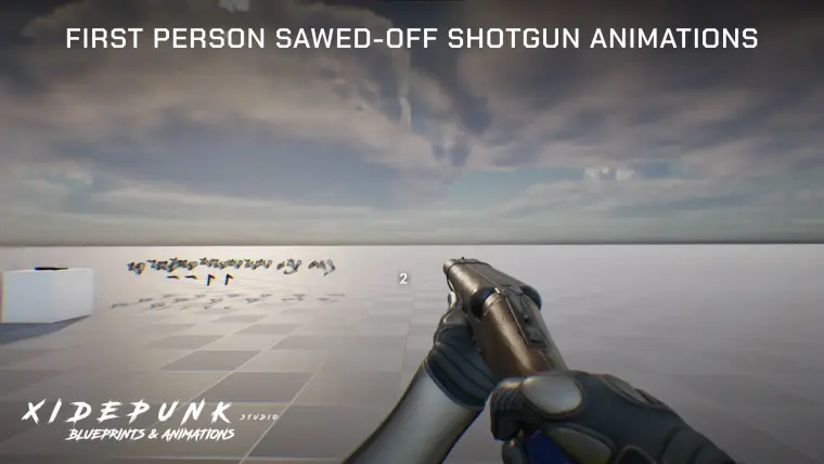 First Person Sawed-Off Shotgun Animations First Person Sawed-Off Shotgun Animations