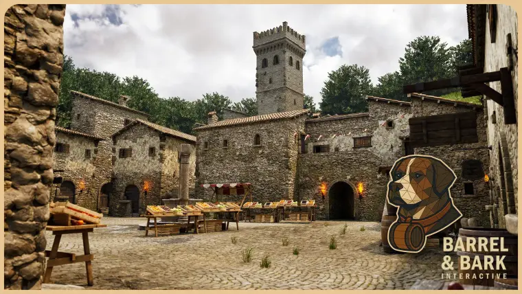 Medieval Italian Village Environment Medieval Italian Village Environment