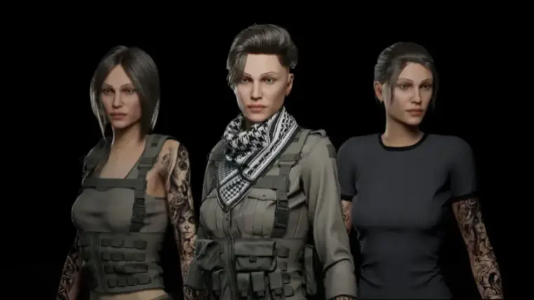 Modular Female Soldier Modular Female Soldier