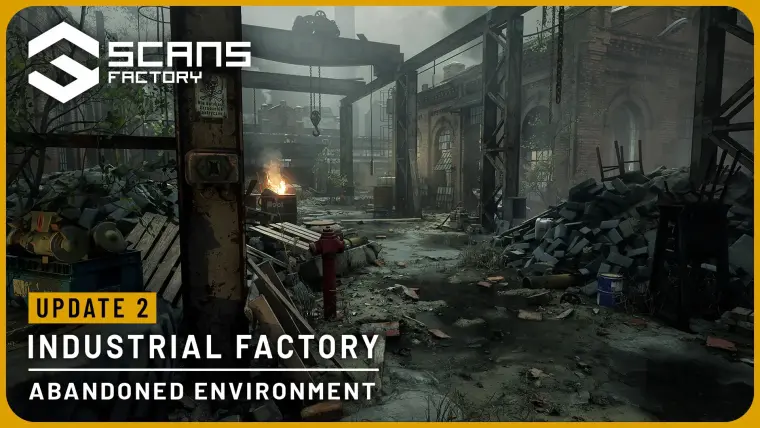 [SCANS] Industrial Abandoned Buildings - Modular Environment