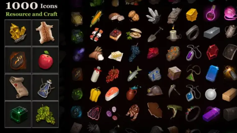 1000 Profession and Craft Icons