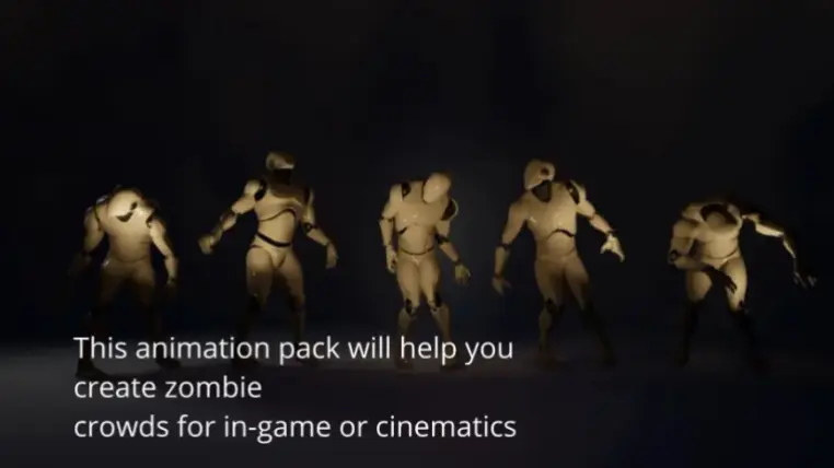 65 Zombie Idle Animation by JKMotion