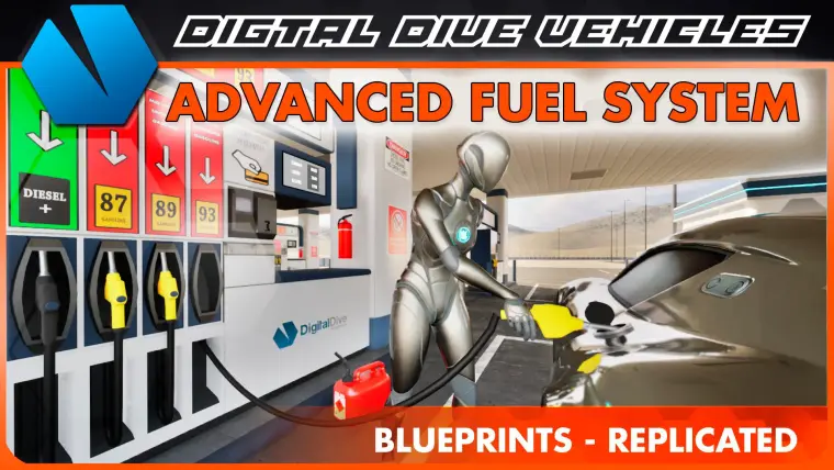 Advanced Fuel System: Multiplayer Vehicle Addon