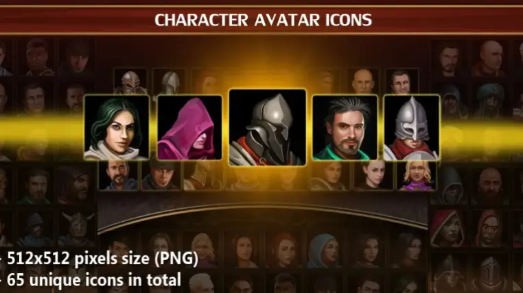 Character Avatar Icons