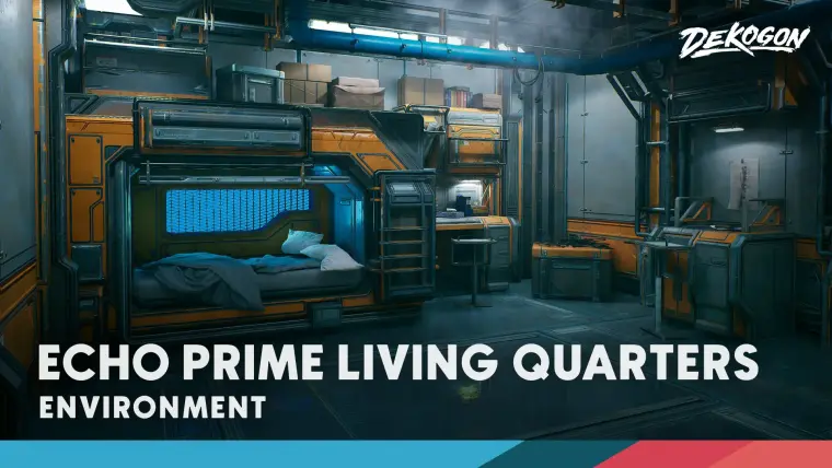 Echo Prime Living Quarters (Low Poly)