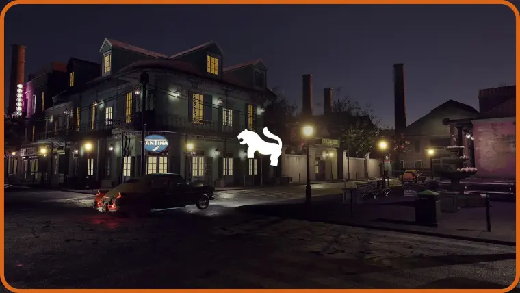 French Quarter Street Environment ( French Quarter Street Environment House 3D )