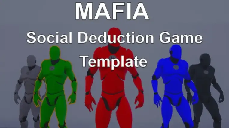 MAFIA Social Deduction Game Template Unreal Engine Asset Assetsue