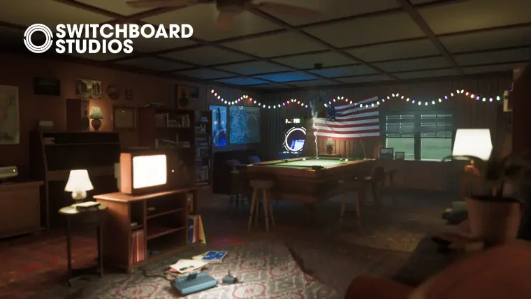 Board Game Room Interior Environment - Modular