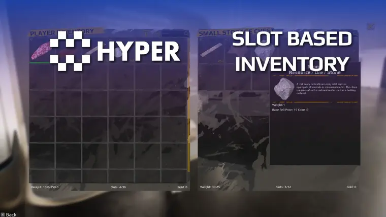 Hyper Slot based Inventory V3