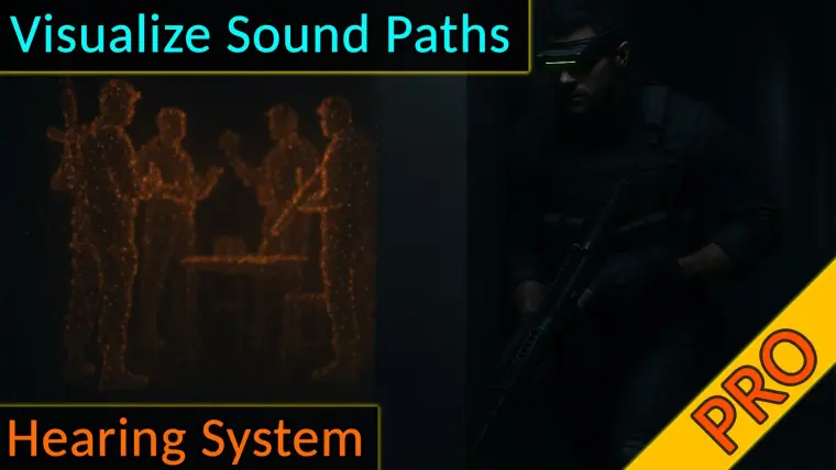 Sound Sense PRO - Stealth AI: Sound Propagation, Player & NPC Hearing Simulation