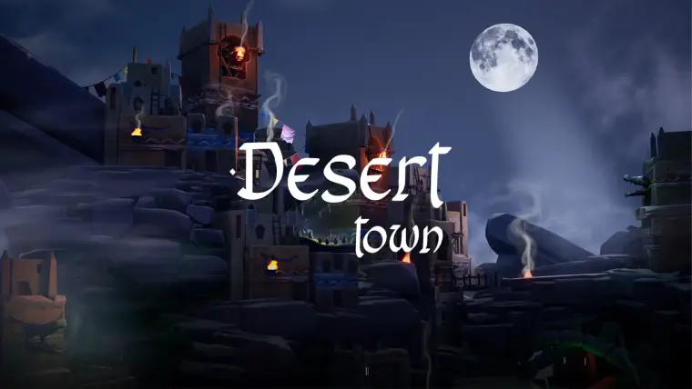Stylized Desert Town ( Stylized Stylized Desert Desert Town Town Tower Tower )