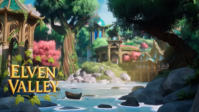 Stylized Elven Valley