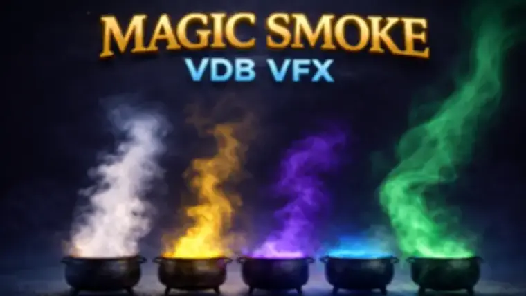 Magic Smoke VDB VFX